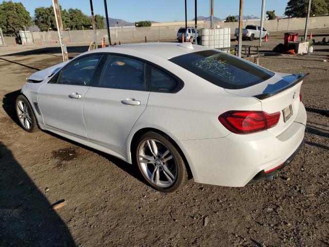 WBA4J1C52KBM16230 - 2019 BMW 430I GRAN COUPE WHITE photo 2