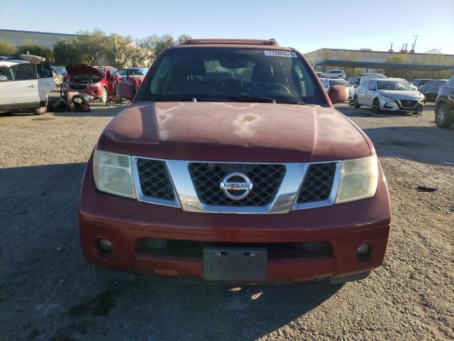 5N1AR18U45C737789 - 2005 NISSAN PATHFINDER LE 红色 照片 5