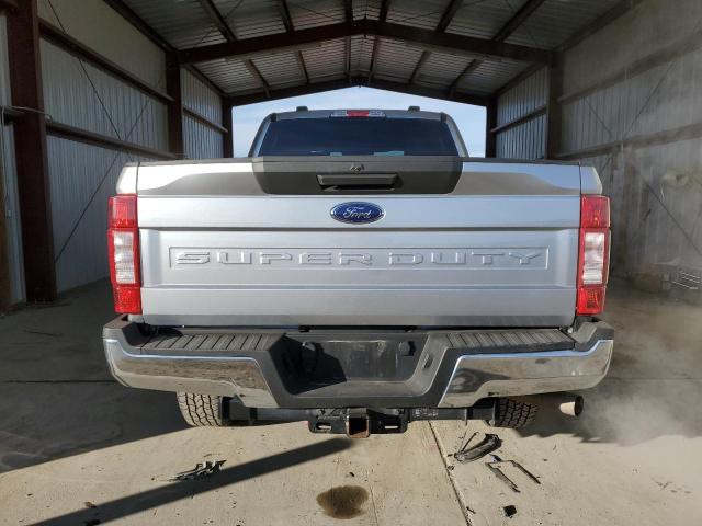 1FT7W2B67NEG43000 - 2022 FORD F250 SUPER DUTY SILVER photo 6