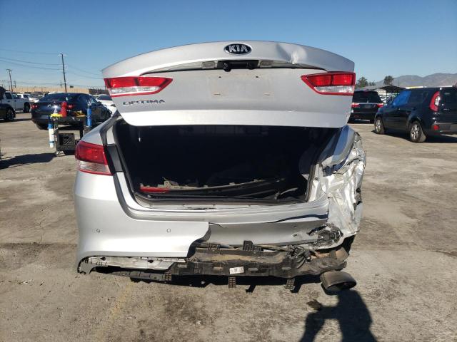 5XXGT4L32JG274187 - 2018 KIA OPTIMA LX SILVER photo 6