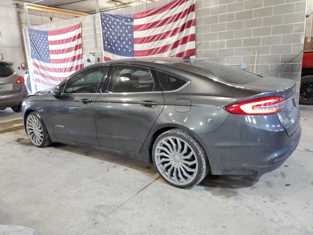 3FA6P0LU7HR357276 - 2017 FORD FUSION SE HYBRID GRAY photo 2