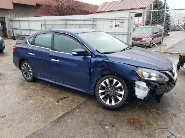 3N1AB7AP8JY211802 - 2018 NISSAN SENTRA S BLUE photo 4