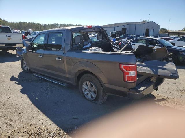 1FTEW1CP9KFC40974 - 2019 FORD F150 SUPERCREW GRAY photo 2