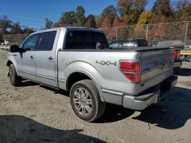 1FTFW1EVXAFA07863 - 2010 FORD F150 SUPERCREW SILVER photo 2