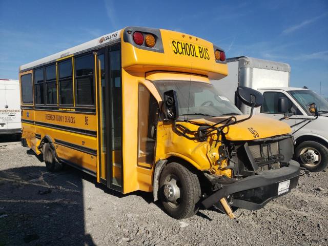 1HA6GUBG9KN014004 - 2019 CHEVROLET EXPRESS G4 YELLOW photo 4