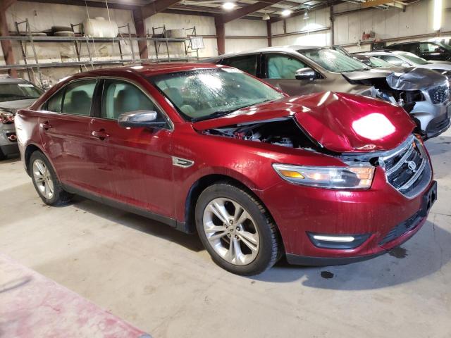 1FAHP2H88DG181968 - 2013 FORD TAURUS SEL RED photo 4