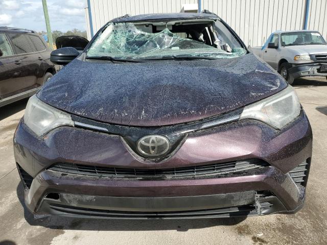 2T3ZFREV3JW437373 - 2018 TOYOTA RAV4 LE PURPLE photo 5