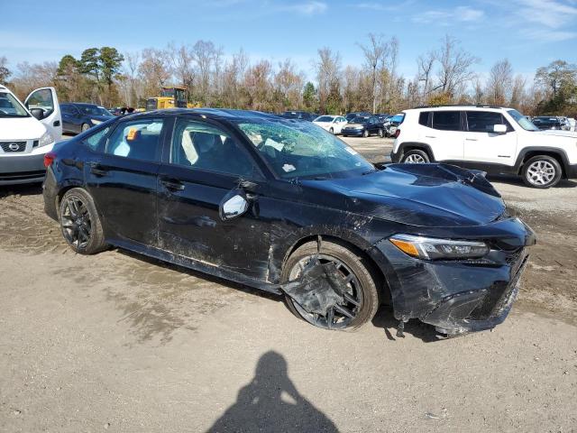 2HGFE2F51NH602470 - 2022 HONDA CIVIC SPORT BLACK photo 4