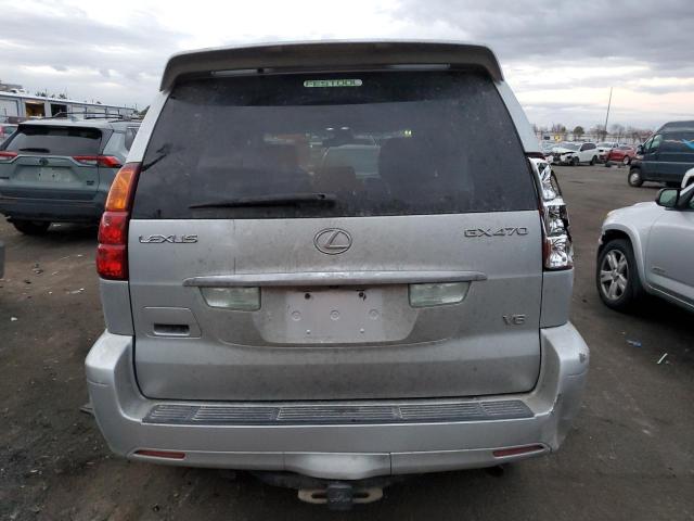 JTJBT20X260098527 - 2006 LEXUS GX 470 SILVER photo 6