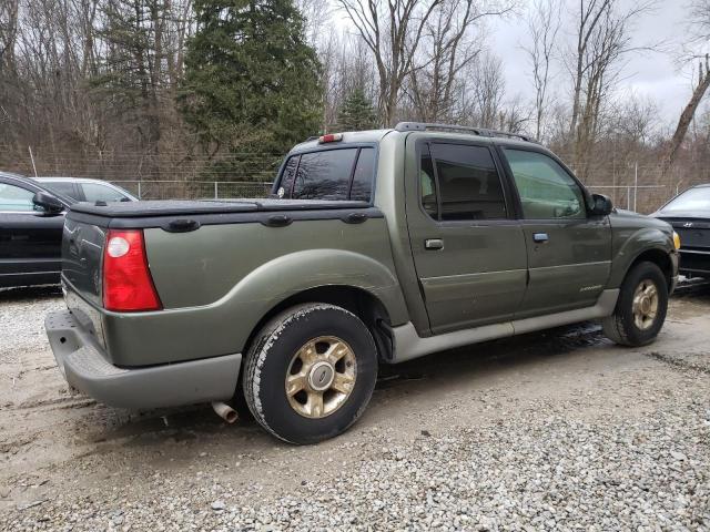 1FMZU77E41UC84020 - 2001 FORD EXPLORER S GREEN photo 3