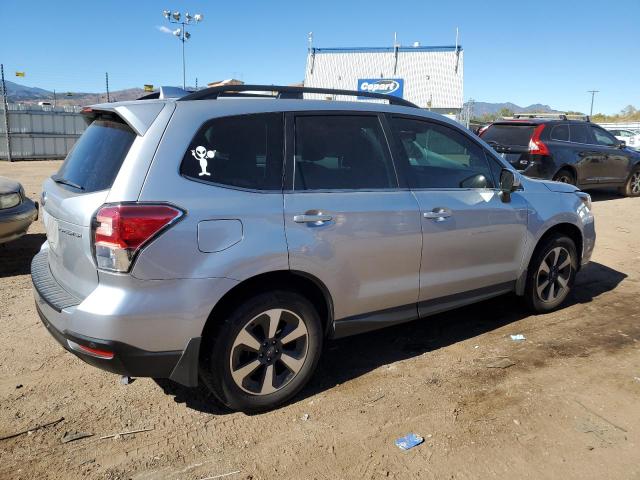 JF2SJARC5JH555510 - 2018 SUBARU FORESTER 2.5I LIMITED SILVER photo 3