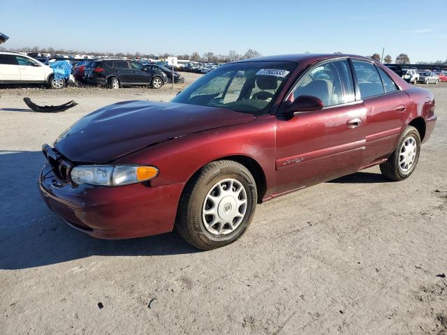 2G4WS52J321219481 - 2002 BUICK CENTURY CUSTOM RED photo 1