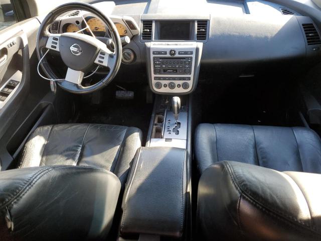 JN8AZ08W55W428724 - 2005 NISSAN MURANO SL SILVER photo 8