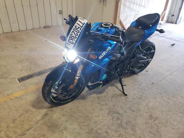 JS1C533BXN7101746 - 2022 SUZUKI GSX-S750 M BLUE photo 2