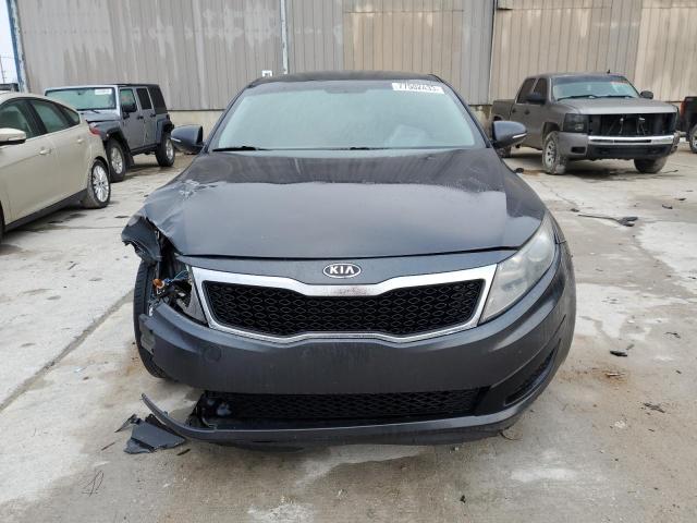 KNAGM4A77B5055182 - 2011 KIA OPTIMA LX GRAY photo 5