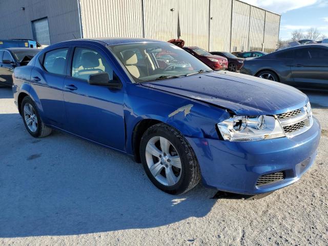 1C3CDZAB1EN177774 - 2014 DODGE AVENGER SE BLUE photo 4