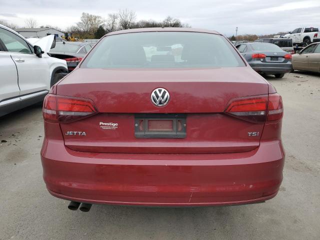 3VW2B7AJ6HM315197 - 2017 VOLKSWAGEN JETTA S RED photo 6