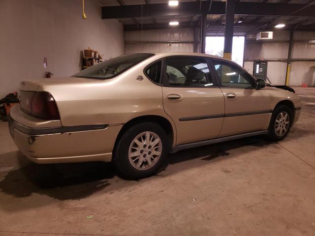 2G1WF52E849149050 - 2004 CHEVROLET IMPALA GOLD photo 3