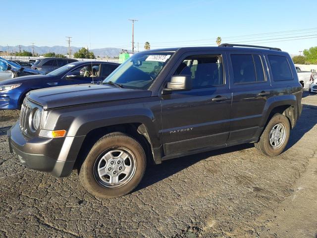 1C4NJPBA4GD807240 - 2016 JEEP PATRIOT SPORT GRAY photo 1