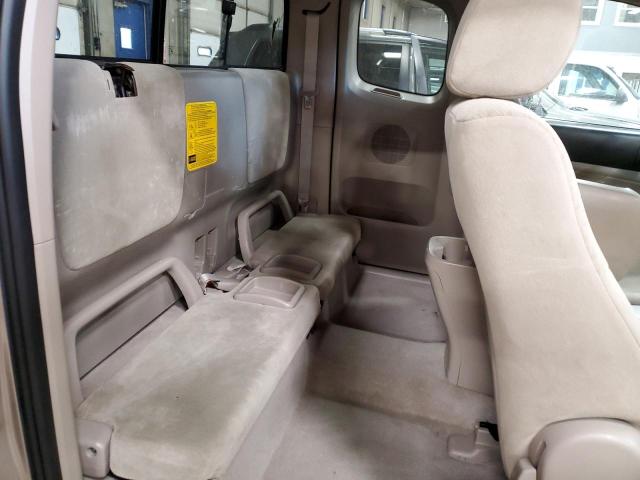 5TEUU42N28Z561026 - 2008 TOYOTA TACOMA ACCESS CAB ბეჟი ფოტო 10