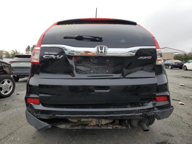 2HKRM4H71FH620632 - 2015 HONDA CR-V EXL BLACK photo 6