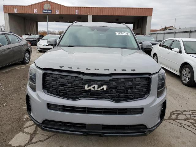 5XYP3DHC0NG202592 - 2022 KIA TELLURIDE EX GRAY photo 5