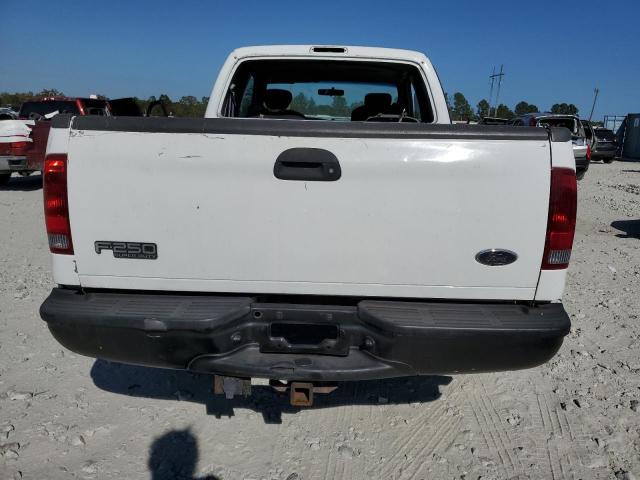 1FTNX20L42EB05864 - 2002 FORD F250 SUPER DUTY WHITE photo 6