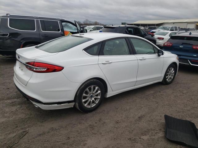 3FA6P0G78HR392123 - 2017 FORD FUSION S WHITE photo 3