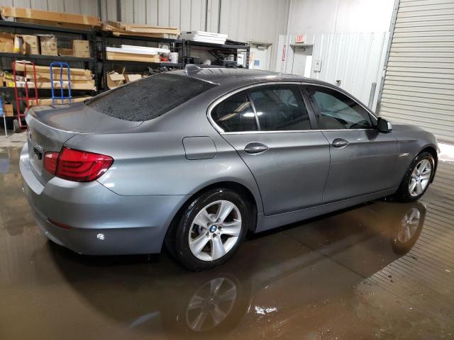 WBAXH5C53DD110337 - 2013 BMW 528 XI GRAY photo 3