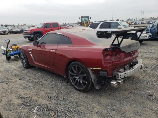 JN1AR5EF3FM281591 - 2015 NISSAN GT-R PREMIUM RED photo 2