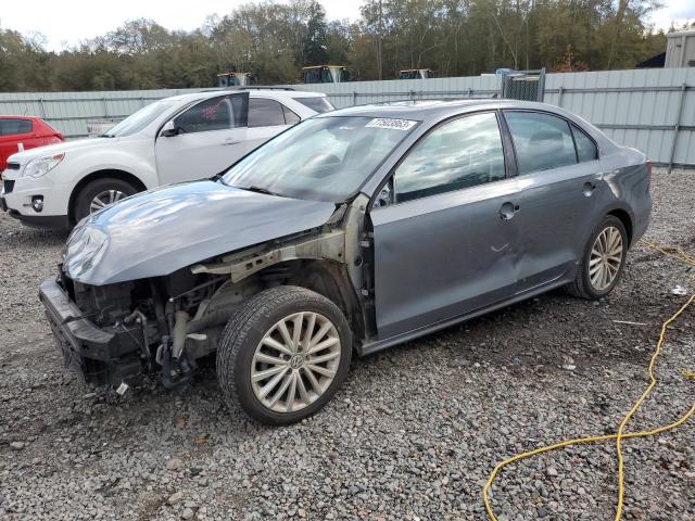 3VWL17AJ2GM259376 - 2016 VOLKSWAGEN JETTA SEL GRAY photo 1