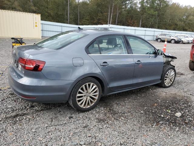 3VWL17AJ2GM259376 - 2016 VOLKSWAGEN JETTA SEL GRAY photo 3