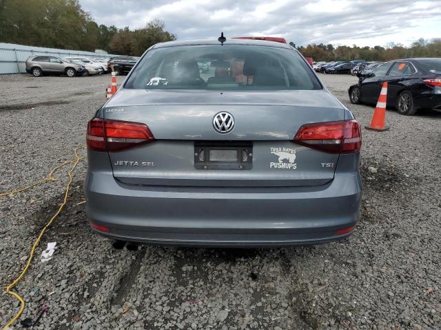 3VWL17AJ2GM259376 - 2016 VOLKSWAGEN JETTA SEL GRAY photo 6