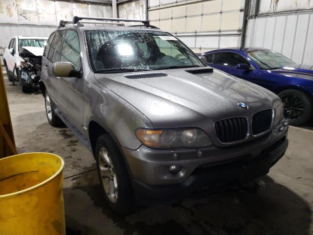 5UXFA13575LY04756 - 2005 BMW X5 3.0I SILVER photo 4