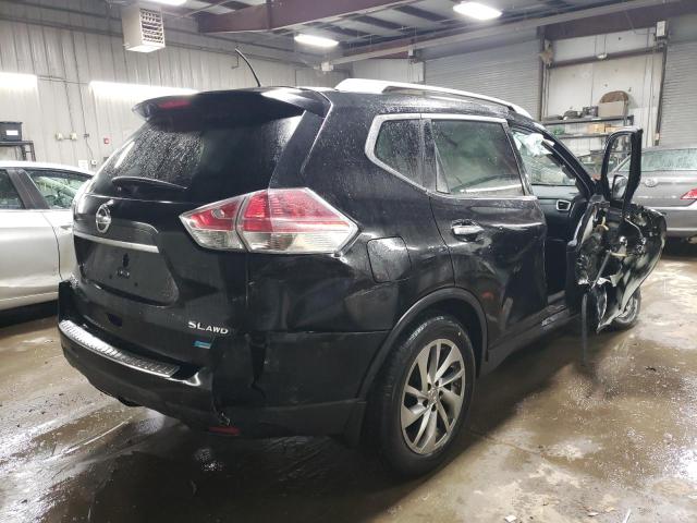 5N1AT2MV8EC779470 - 2014 NISSAN ROGUE S BLACK photo 3