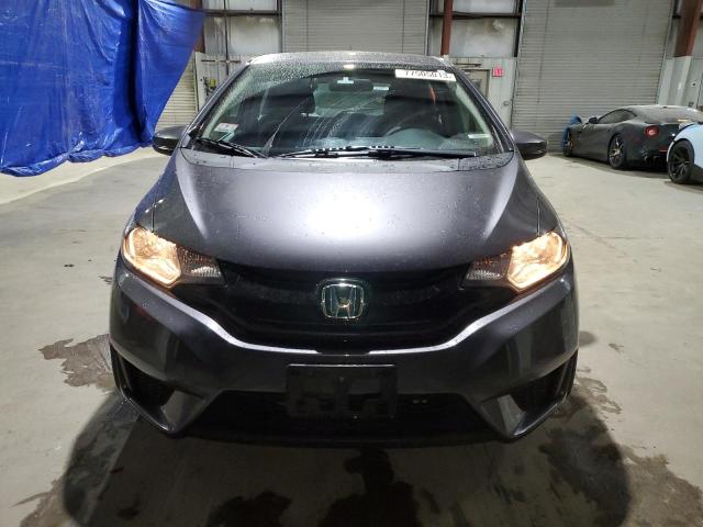 3HGGK5H57HM709671 - 2017 HONDA FIT LX GRAY photo 5