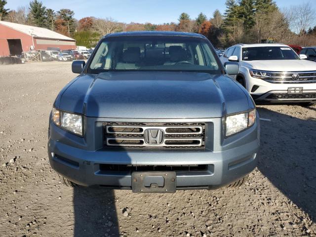 2HJYK16578H520866 - 2008 HONDA RIDGELINE RTL BLUE photo 5