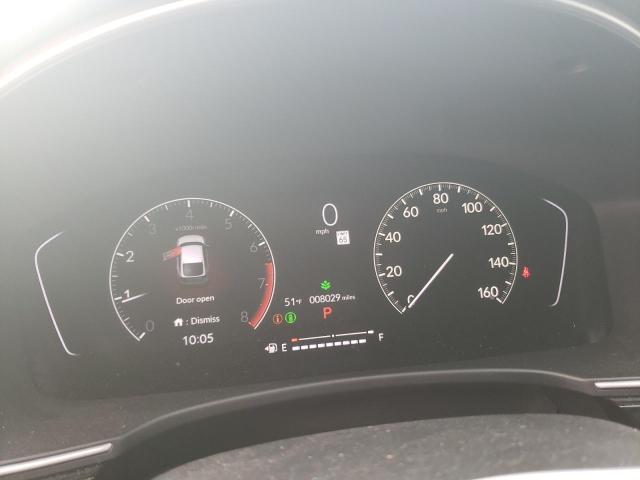 19XFL1H73PE015764 - 2023 HONDA CIVIC EXL შავი ფოტო 9