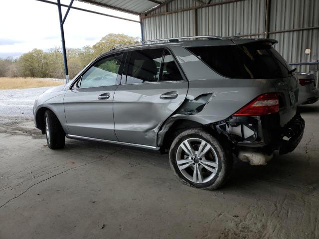 4JGDA5HB7EA391761 - 2014 MERCEDES-BENZ ML 350 4MATIC SILVER photo 2