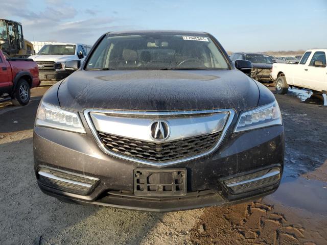 5FRYD4H46FB023765 - 2015 ACURA MDX TECHNOLOGY GRAY photo 5