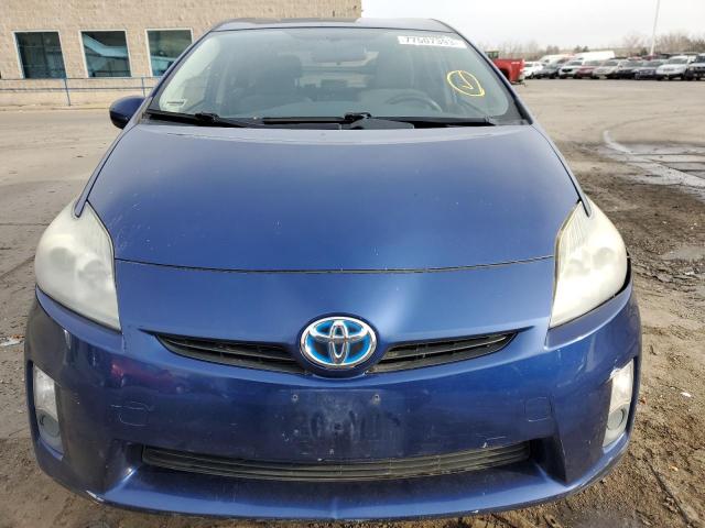 JTDKN3DU9A0029278 - 2010 TOYOTA PRIUS BLUE photo 5