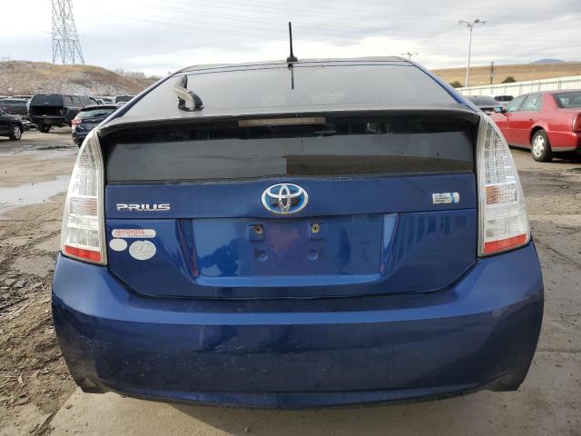 JTDKN3DU9A0029278 - 2010 TOYOTA PRIUS BLUE photo 6