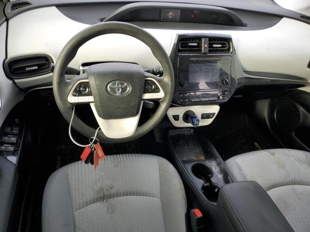 JTDKBRFU7J3066420 - 2018 TOYOTA PRIUS RED photo 8