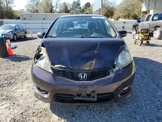 JHMGE8H55DC032024 - 2013 HONDA FIT SPORT PURPLE photo 5