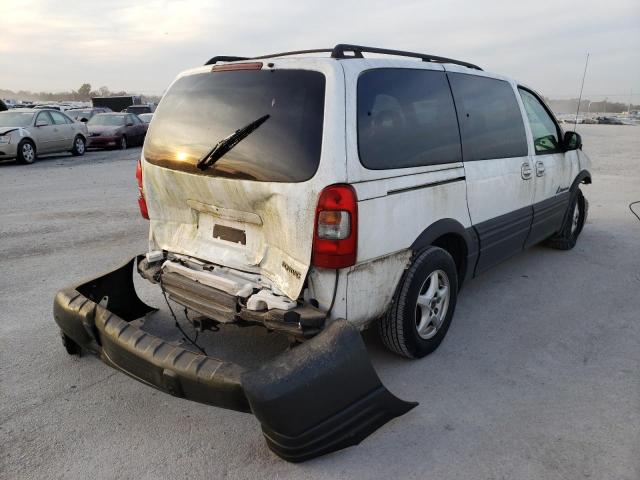 1GMDX03E52D103488 - 2002 PONTIAC MONTANA WHITE photo 4