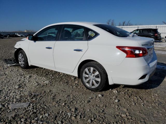 3N1AB7AP9JY209749 - 2018 NISSAN SENTRA S WHITE photo 2