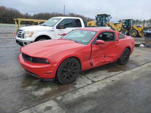 1ZVBP8CH8A5142862 - 2010 FORD MUSTANG GT RED photo 1
