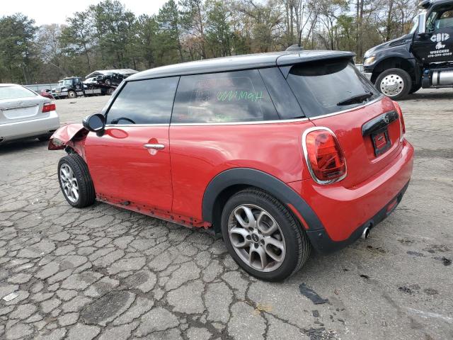 WMWXR3C02M2M93205 - 2021 MINI COOPER RED photo 2