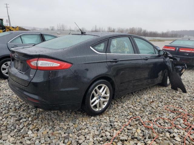 3FA6P0H76DR208239 - 2013 FORD FUSION SE BLACK photo 3