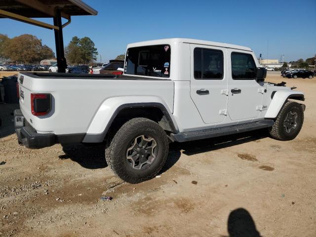 1C6HJTFG0ML572350 - 2021 JEEP GLADIATOR OVERLAND WHITE photo 3